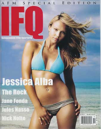 INDEPENDENT FILM QUARTERLY magazine side cover Issue 10  2007