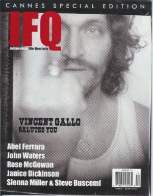 INDEPENDENT FILM QUARTERLY magazine side cover Issue 13  2008
