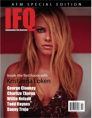 INDEPENDENT FILM QUARTERLY magazine side cover Issue 14  2009
