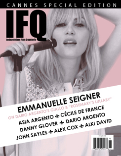 INDEPENDENT FILM QUARTERLY magazine side cover Issue 15 June/July/August/September 2009