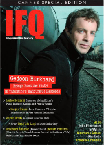 INDEPENDENT FILM QUARTERLY magazine side cover   2011