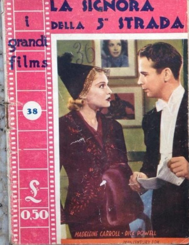I GRANDI FILMS magazine side cover Issue 38  