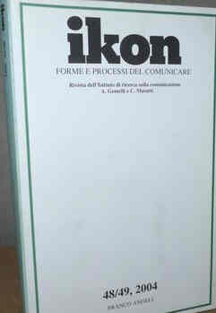IKON (ITALY) magazine side cover Issue 48/49  2004