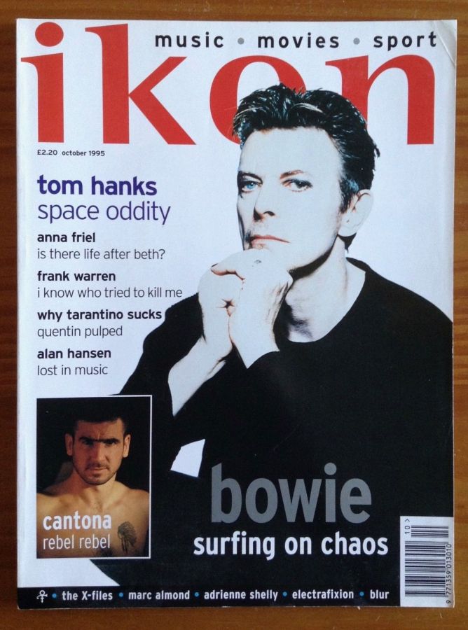 IKON (UK) magazine side cover Issue 2  October 1995