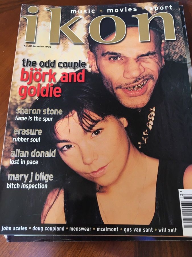 IKON (UK) magazine side cover Issue 4  December 1995