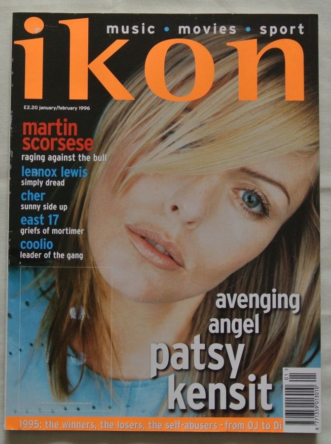 IKON (UK) magazine side cover Issue 5  January/February 1996