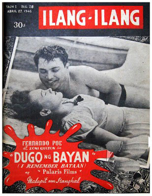 ILANG-ILANG magazine side cover 27 April 1946