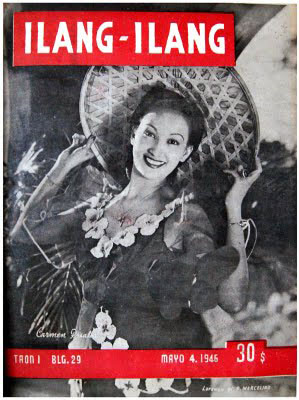 ILANG-ILANG magazine side cover 4 May 1946