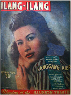 ILANG-ILANG magazine side cover 7 September 1946