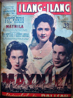 ILANG-ILANG magazine side cover 20 October 1946