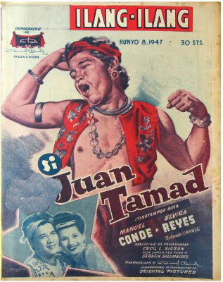 ILANG-ILANG magazine side cover 8 June 1947