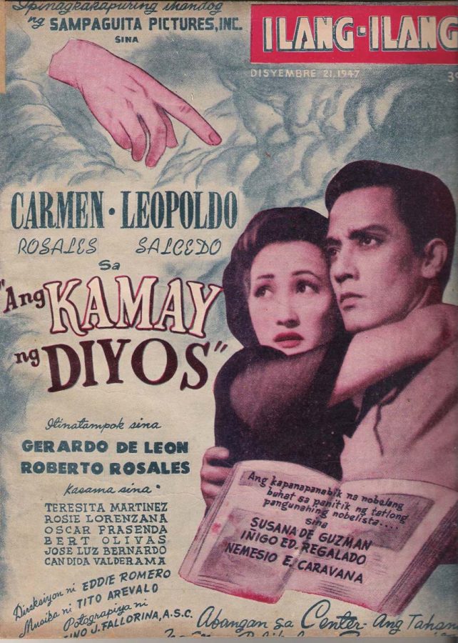 ILANG-ILANG magazine side cover 21 December 1947
