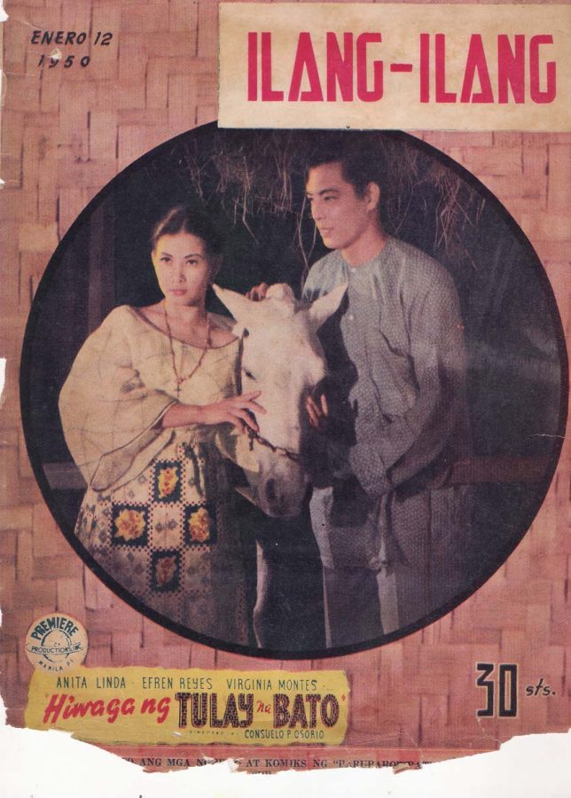 ILANG-ILANG magazine side cover 12 January 1950