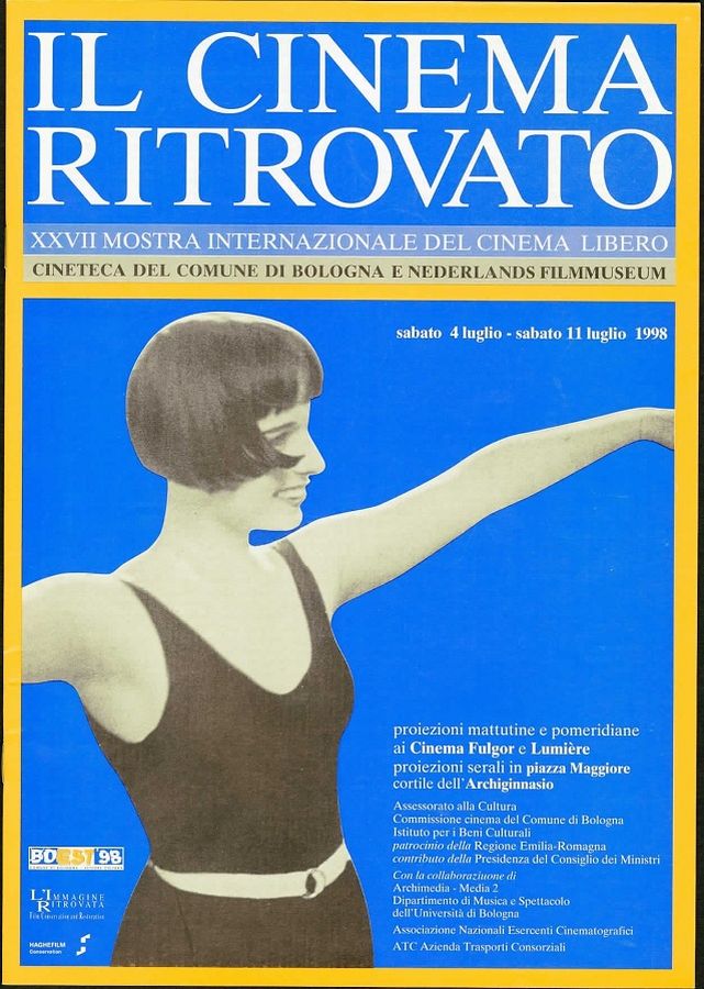 CINEMA RITROVATO magazine side cover   1998
