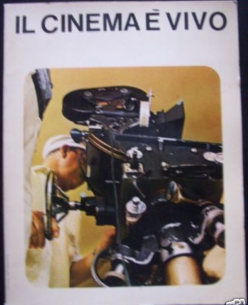 IL CINEMA E VIVO magazine side cover August 1969