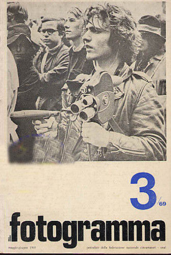 FOTOGRAMMA | IL magazine side cover Issue 3 May/June 1969