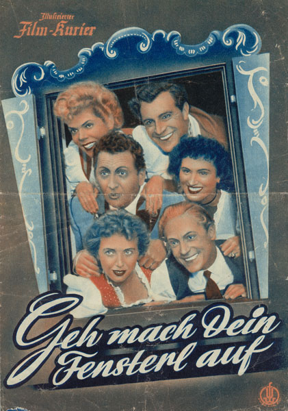 ILLUSTRIERTER FILM-KURIER (At after 1945) magazine side cover Issue 1696  