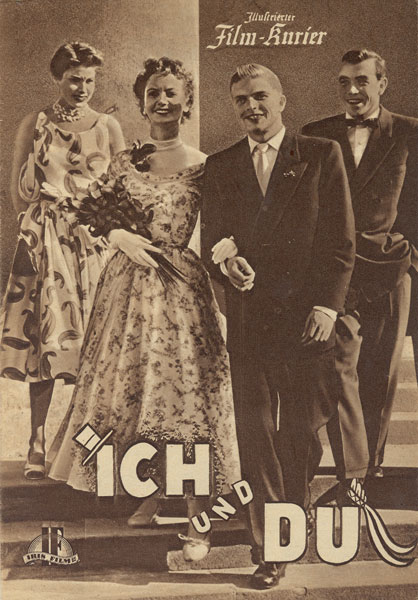 ILLUSTRIERTER FILM-KURIER (At after 1945) magazine side cover Issue 1775  