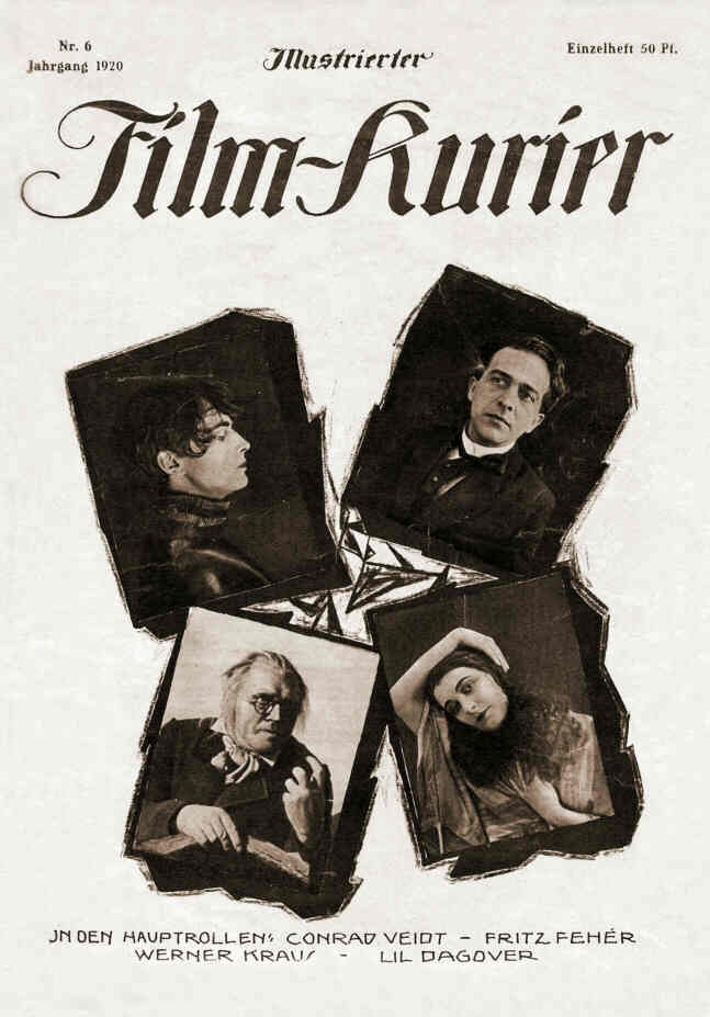 ILLUSTRIERTER FILM KURIER magazine side cover Issue 6  1920