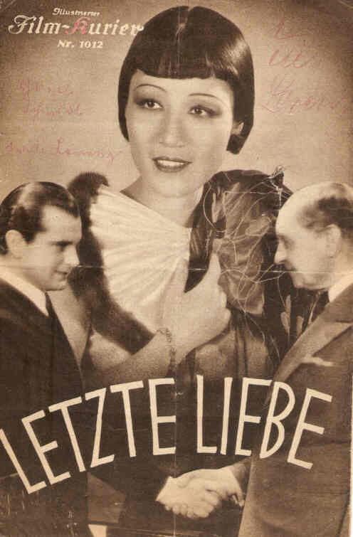 ILLUSTRIERTER FILM-KURIER (At) magazine side cover Issue 1012  1935