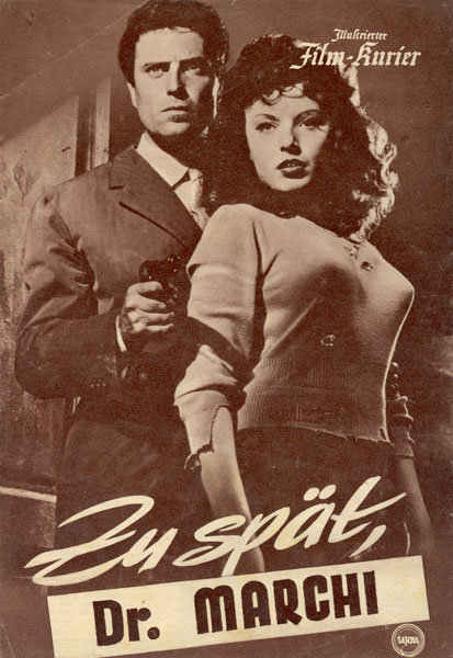 ILLUSTRIERTER FILM-KURIER (At after 1945) magazine side cover Issue 2048  