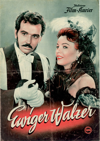 ILLUSTRIERTER FILM-KURIER (At after 1945) magazine side cover Issue 2054  