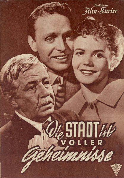ILLUSTRIERTER FILM-KURIER (At after 1945) magazine side cover Issue 2190  