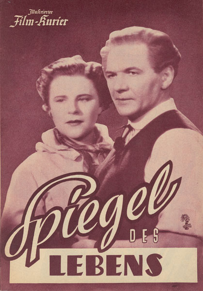 ILLUSTRIERTER FILM-KURIER (At after 1945) magazine side cover Issue 2208  