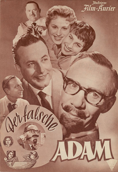ILLUSTRIERTER FILM-KURIER (At after 1945) magazine side cover Issue 2217  