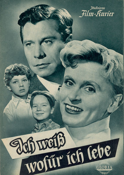 ILLUSTRIERTER FILM-KURIER (At after 1945) magazine side cover Issue 2229  