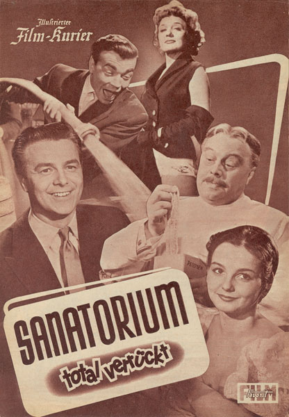 ILLUSTRIERTER FILM-KURIER (At after 1945) magazine side cover Issue 2240  