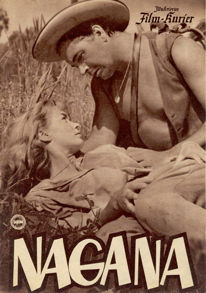 ILLUSTRIERTER FILM-KURIER (At after 1945) magazine side cover Issue 2376  