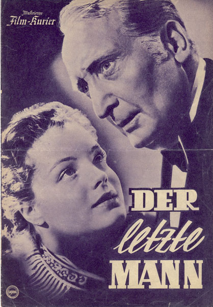 ILLUSTRIERTER FILM-KURIER (At after 1945) magazine side cover Issue 2402  