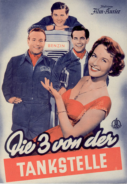 ILLUSTRIERTER FILM-KURIER (At after 1945) magazine side cover Issue 2411  