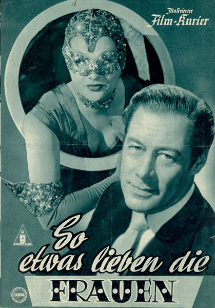 ILLUSTRIERTER FILM-KURIER (At after 1945) magazine side cover Issue 2419  