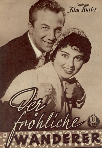ILLUSTRIERTER FILM-KURIER (At after 1945) magazine side cover Issue 2443  