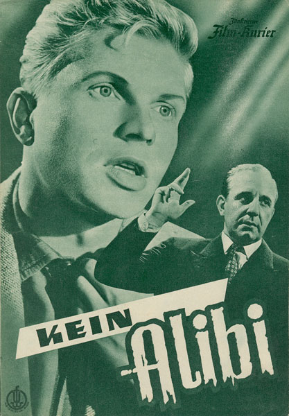 ILLUSTRIERTER FILM-KURIER (At after 1945) magazine side cover Issue 2450  