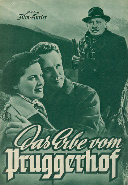 ILLUSTRIERTER FILM-KURIER (At after 1945) magazine side cover Issue 2451  