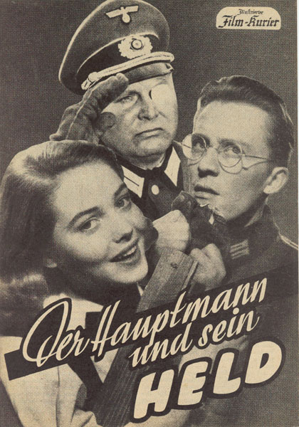 ILLUSTRIERTER FILM-KURIER (At after 1945) magazine side cover Issue 2458  