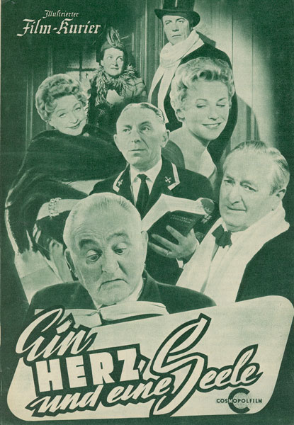 ILLUSTRIERTER FILM-KURIER (At after 1945) magazine side cover Issue 2483  