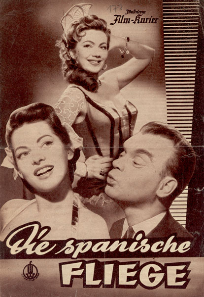 ILLUSTRIERTER FILM-KURIER (At after 1945) magazine side cover Issue 2527  