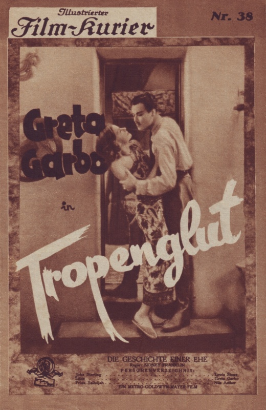 ILLUSTRIERTER FILM-KURIER (At) magazine side cover Issue 38  1929