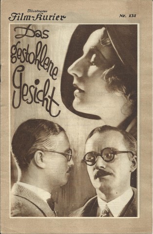 ILLUSTRIERTER FILM-KURIER (At) magazine side cover Issue 131  1930