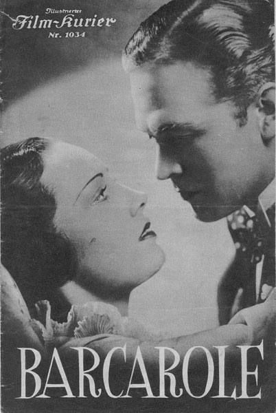 ILLUSTRIERTER FILM-KURIER (At) magazine side cover Issue 1034  1935