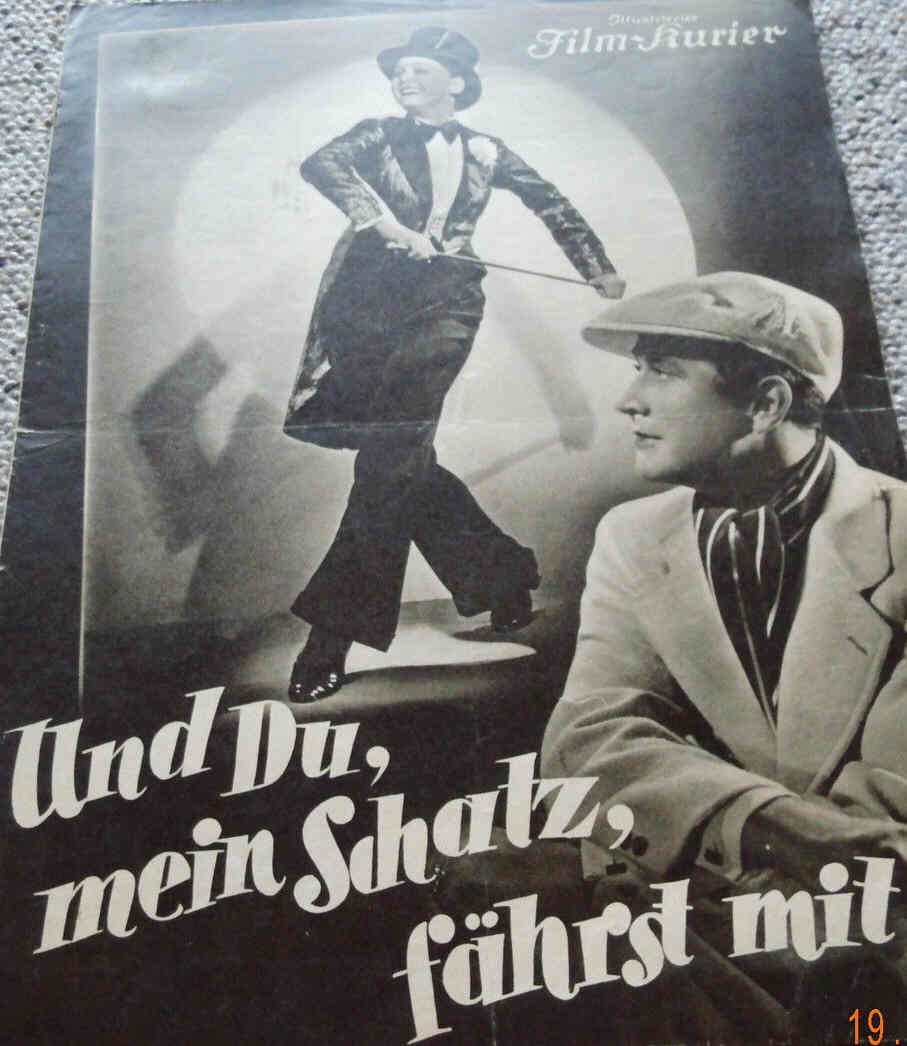 ILLUSTRIERTER FILM KURIER magazine side cover Issue 2576  1936