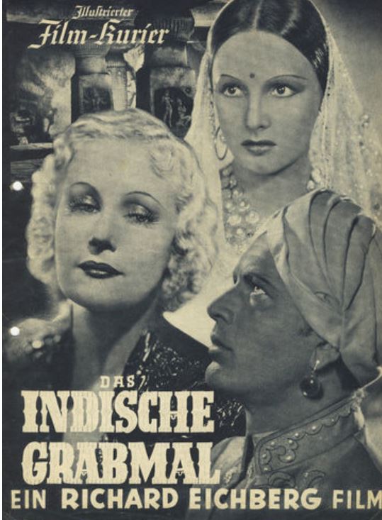 ILLUSTRIERTER FILM KURIER magazine side cover Issue 2739  1937