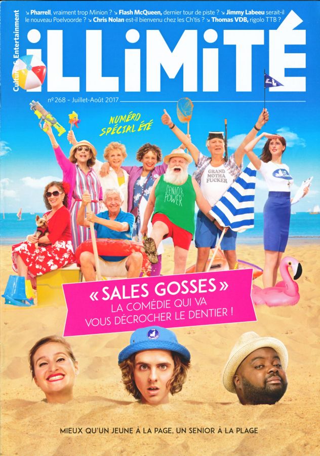 ILLIMITE magazine side cover Issue 268  July/August 2017