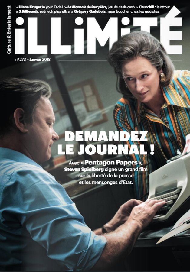 ILLIMITE magazine side cover Issue 273  January 2018