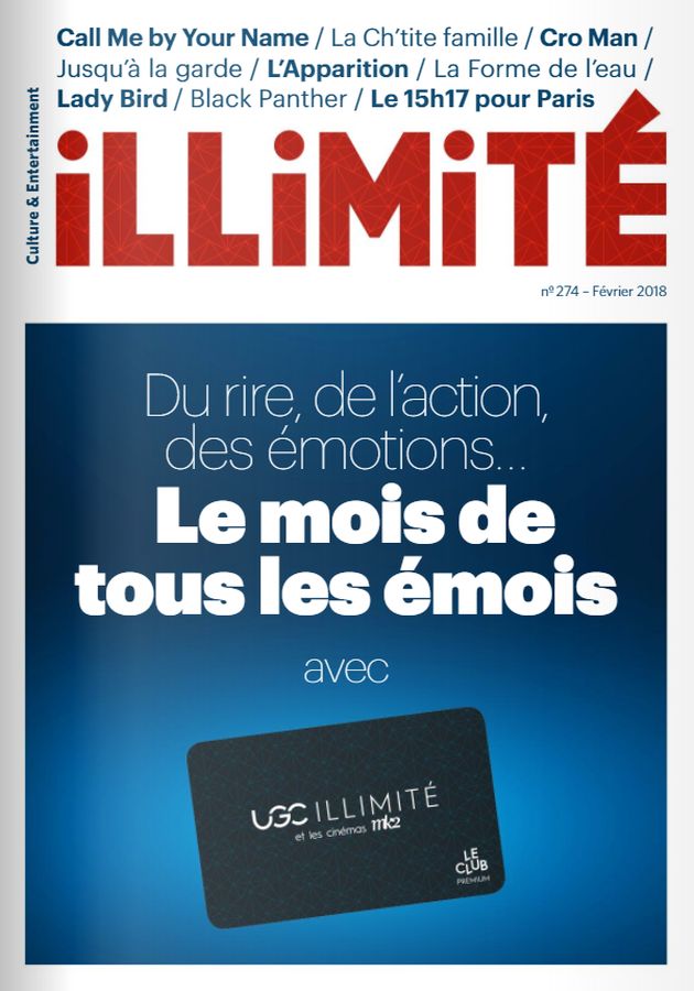 ILLIMITE magazine side cover Issue 274  February 2018