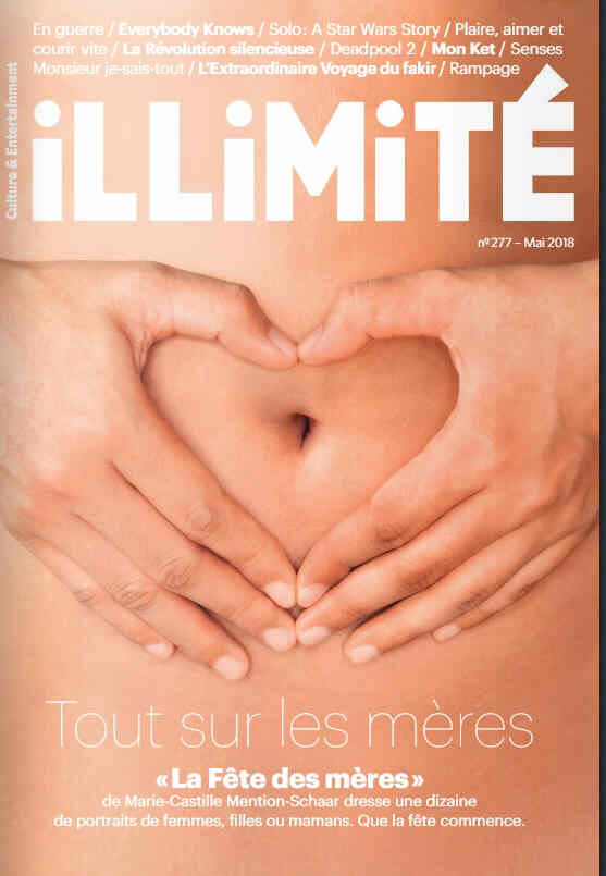 ILLIMITE magazine side cover Issue 277  May 2018